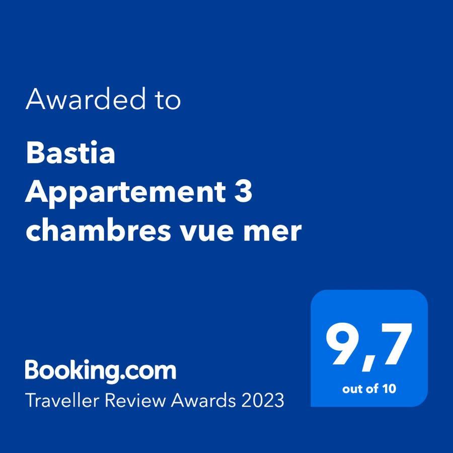 Bastia Appartement 3 Chambres Vue Mer Экстерьер фото